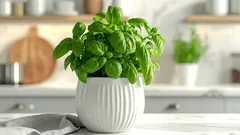 Cum să îmbunătățești creșterea busuiocului cu ajutorul unui truc de casă